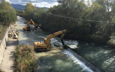 18-19 novembre 2016, visita tecnica sugli interventi di riqualificazione del fiume Sangro, Scontrone (AQ)