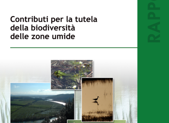 Contributi per la tutela della biodiversità delle zone umide
