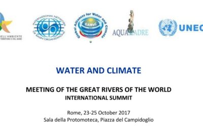 Gli interventi del CIRF al Summit internazionale “MEETING OF THE GREAT RIVERS OF THE WORLD – Roma, 23-25 ottobre 2017