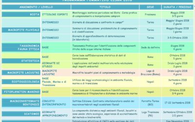 Programma formativo CISBA 2018