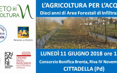 Convegno 11 giugno (PD) – L’agricoltura per l’acqua