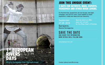 1° European Rivers Days – Sarajevo 27-29 Sept. 2018