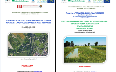 Programma definitivo delle visite agli interventi di riqualificazione fluviale – RF2018