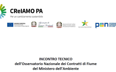 LA PARTECIPAZIONE NEI CONTRATTI DI FIUME – EVENTO DEL MINISTERO DELL’AMBIENTE