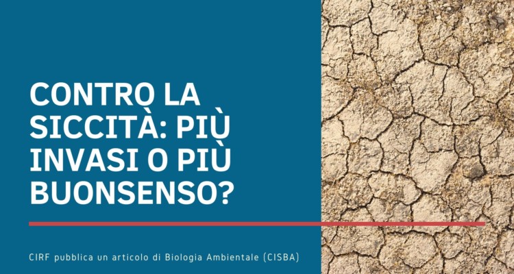 siccita e invasi