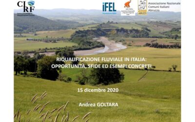 I video e i materiali del webinar “Verso il contratto di fiume” sono online