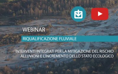Sono online video e presentazioni del webinar: Interventi integrati per la mitigazione del rischio alluvioni e l’incremento dello stato ecologico