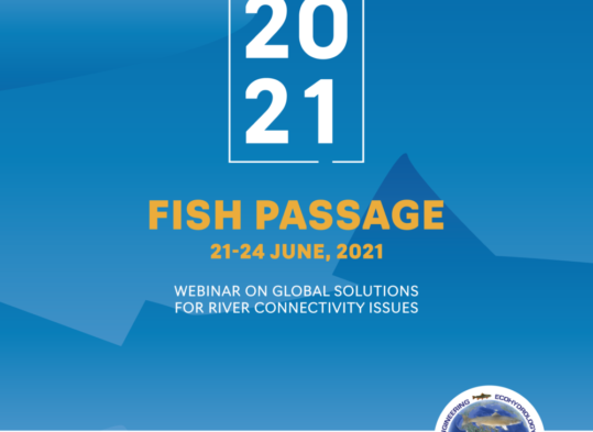 Locandina Conferenza internazionale Fish Passage 2021