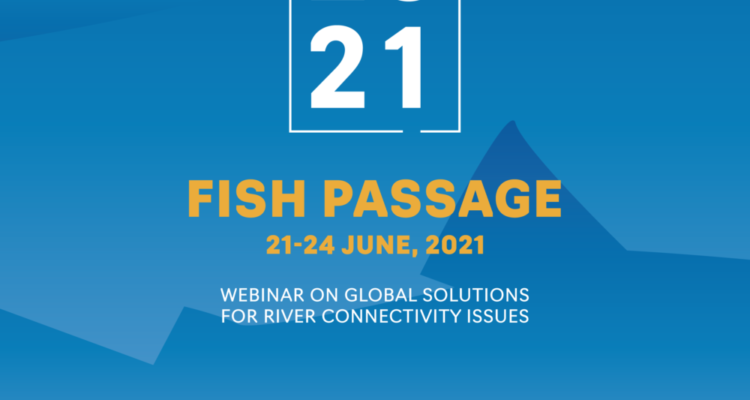 Locandina Conferenza internazionale Fish Passage 2021