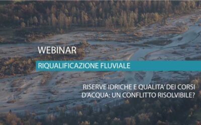 Riserve idriche e qualità dei corsi d’acqua: un conflitto risolvibile? – materiali del webinar