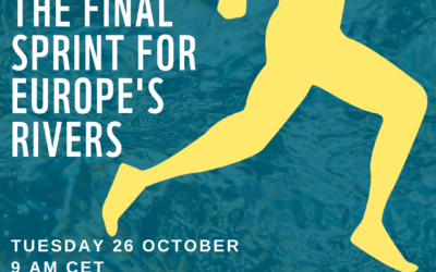26 ottobre 2021: evento online “The Final Sprint for Europe’s Rivers”