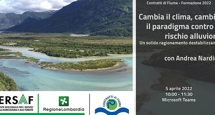 cambia il clima, cambia il paradigma contro il rischio alluvioni