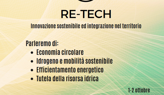 evento Re-Tech locandina