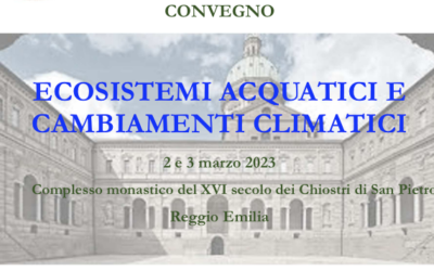 Convegno 2-3 marzo 2023: Ecosistemi acquatici e cambiamenti climatici