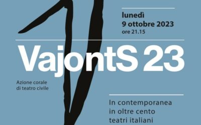 VajontS 23: in 130 teatri andrà in scena la memoria corale della tragedia