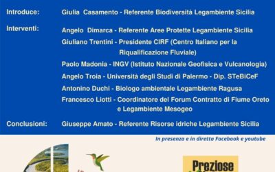 Convegno 2 febbraio 2024: Legambiente Sicilia celebra la Giornata Mondiale delle Zone Umide